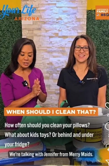 Jennifer on News segment in Phoenix